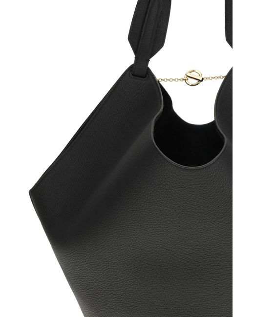 Khaite Black Lotus Small Shoulder Bag