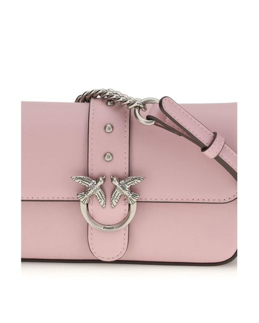 Pinko Pink Shoulder Bag Baby Love