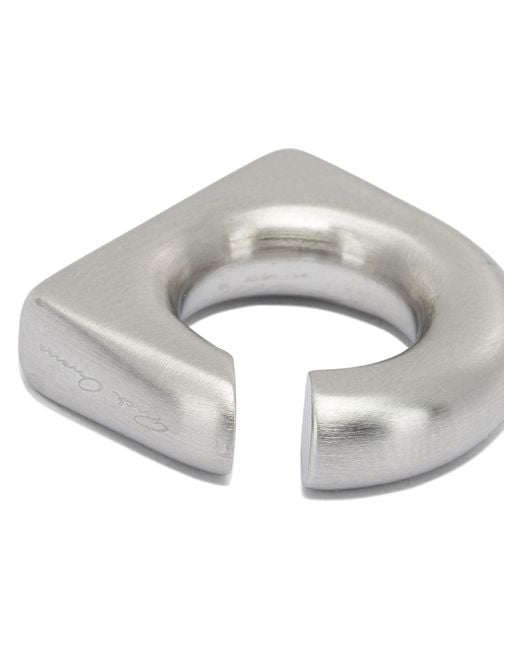 Rick Owens Metallic "Prong" Ear Cuff