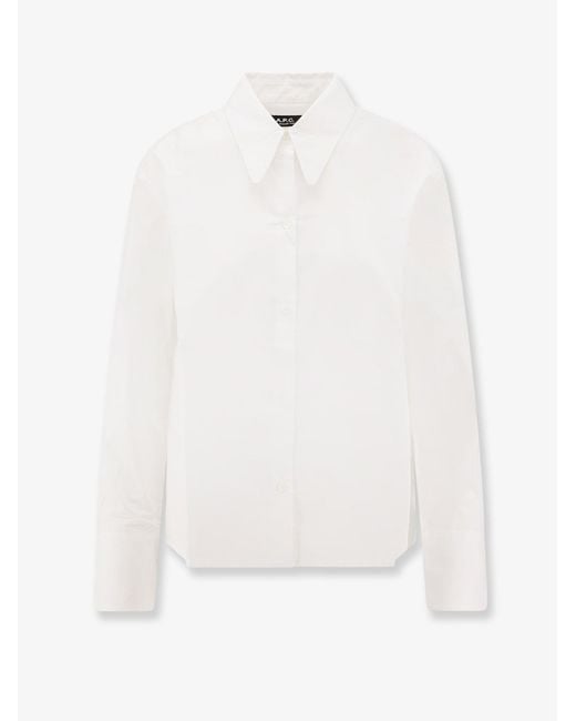 Women's White Organic Cotton Shirt