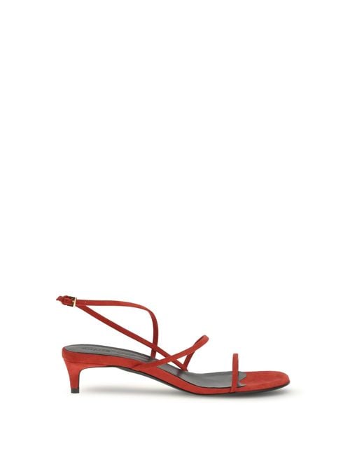 Khaite Pink Sandals Loop