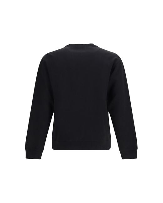 Valentino Blue Cotton Jersey Crewneck Sweatshirt for men