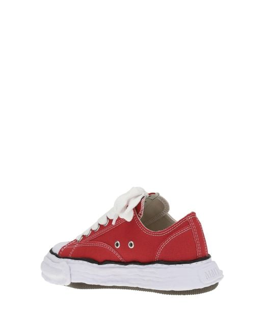 Maison Mihara Yasuhiro Red Sneakers for men