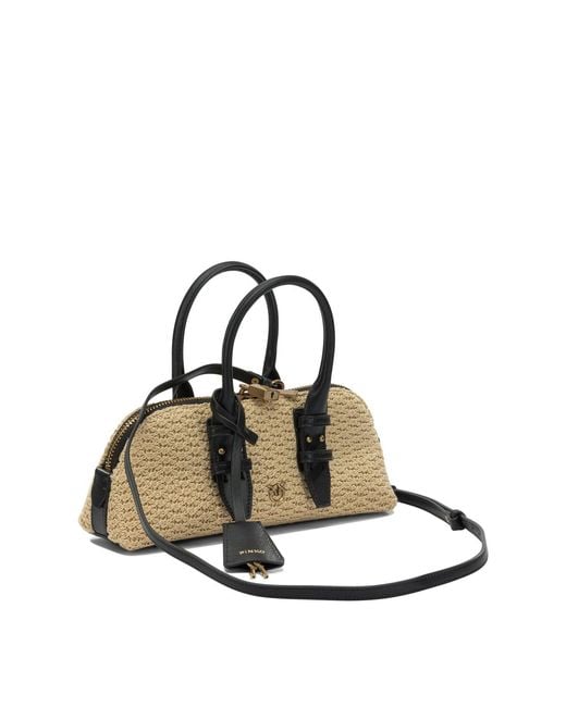 Pinko Natural Polyethylene Handbag