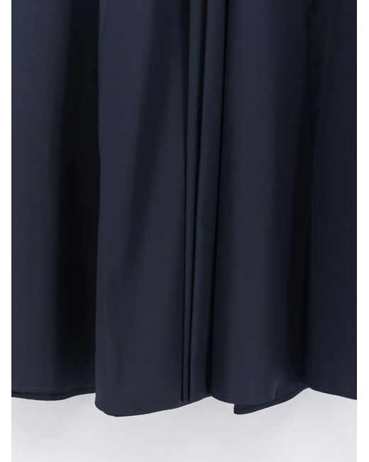 Aspesi Blue Skirts Cotone