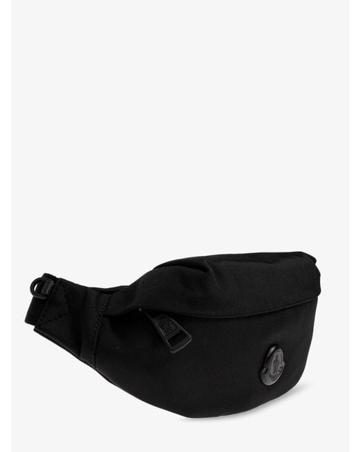 Moncler Black Durance Technical Fabric Belt Bag for men