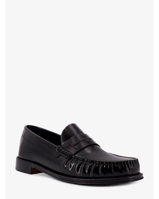 Tom Ford Black Flat Shoes Pelle for men