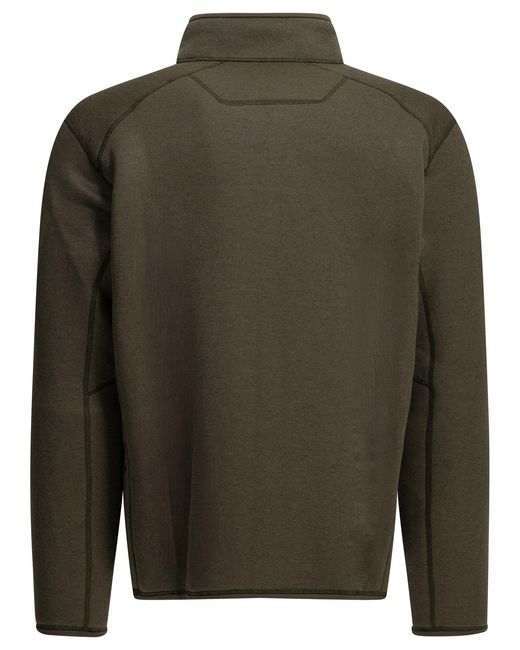Arc'teryx Green "Covert" Zip-Up Sweatshirt for men