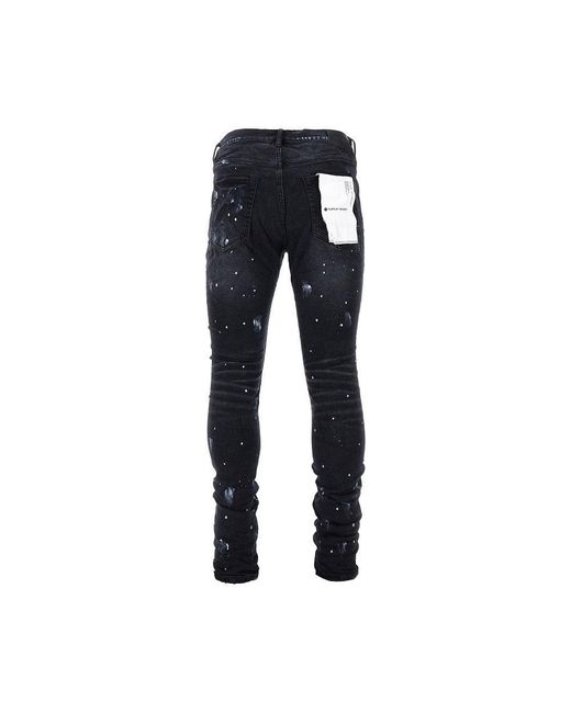 Purple Brand Blue Stretch Denim 'P001' Jeans for men