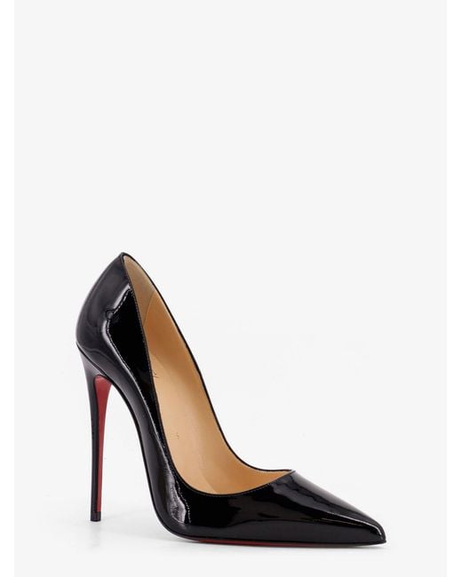 Christian Louboutin Black Kate Patent Leather Pumps
