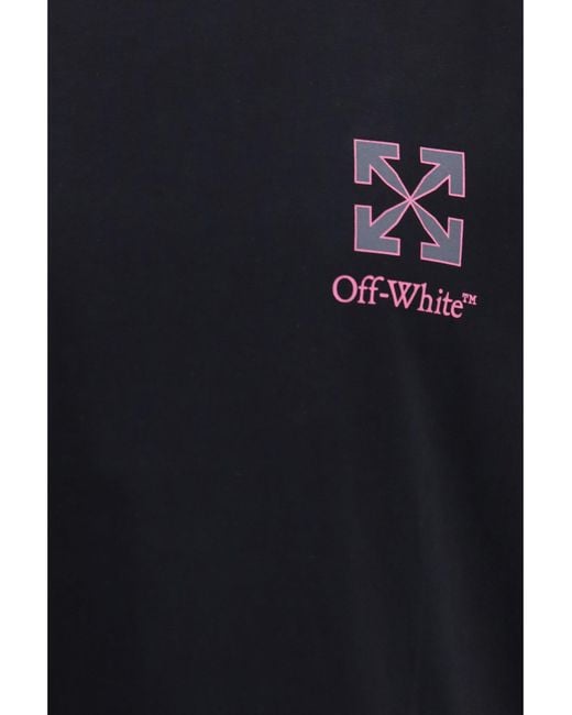 Off-White c/o Virgil Abloh Blue Small Arrow T-Shirt for men