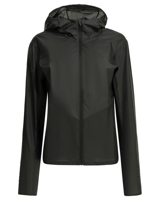 Women's Black "Norvan Windshell" Windbreaker Jacket