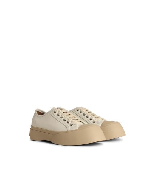 Marni Natural Leather Sneakers for men