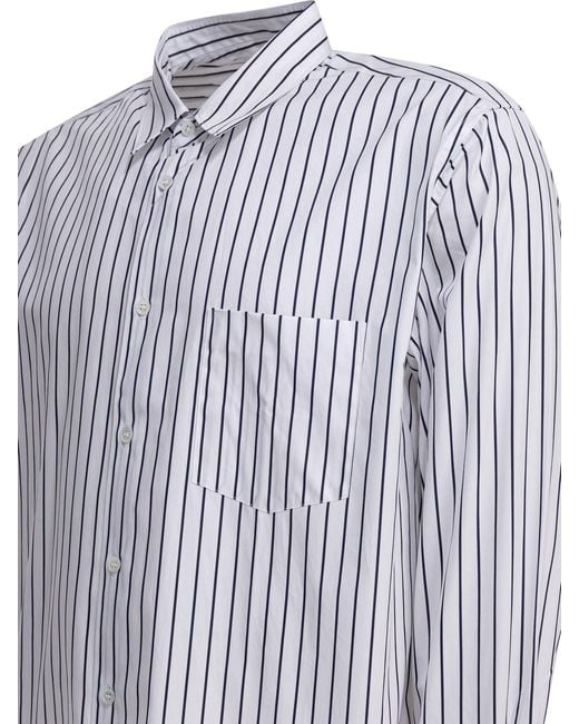 Comme des Garçons Blue Shirts White for men