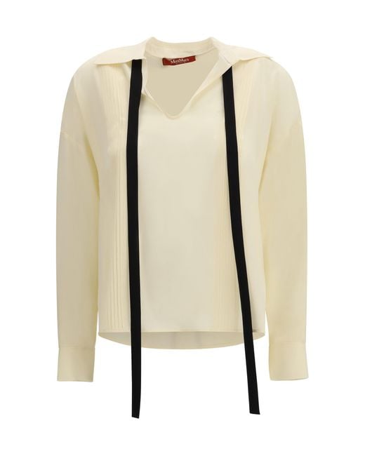 Max Mara Natural Silk Blouse