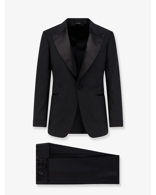 Tom Ford Black Tuxedo Shelton Wool for men