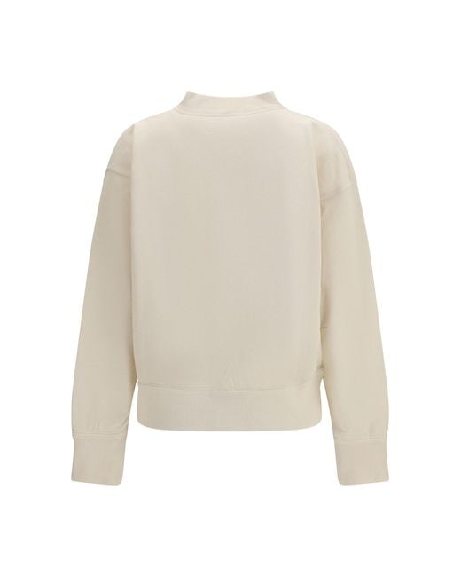 Isabel Marant White Marant Etoile Moby Sweatshirt