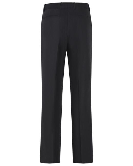 Amiri Blue 'Ma' Virgin Wool Blend Pants for men