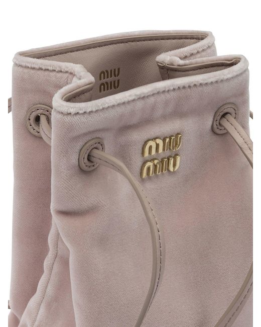 Miu Miu Pink Shoulder Bag Mini
