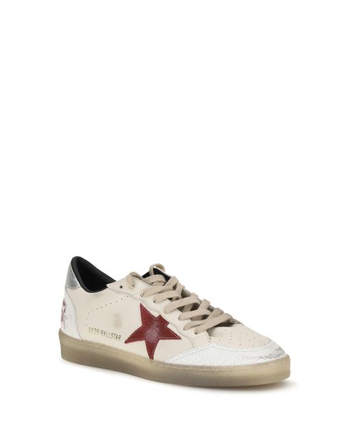 Golden Goose Deluxe Brand White Ball Star Sneakers for men