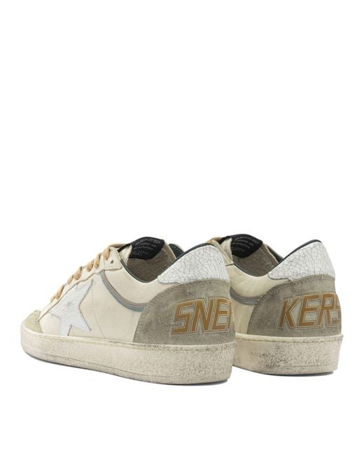 Golden Goose Deluxe Brand Brown "Ball Star Double Upper" Sneakers for men