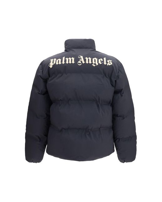 Palm Angels Blue Classic Logo Track Down Jacket for men