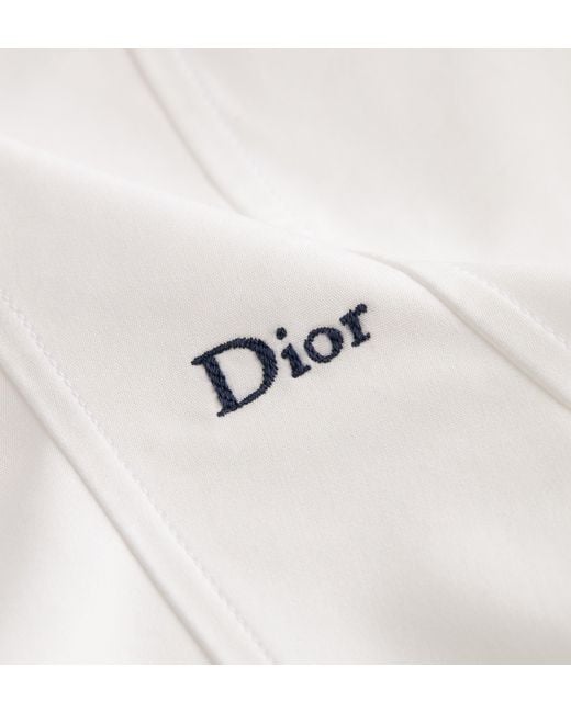 Dior White Cotton Slim Shirt