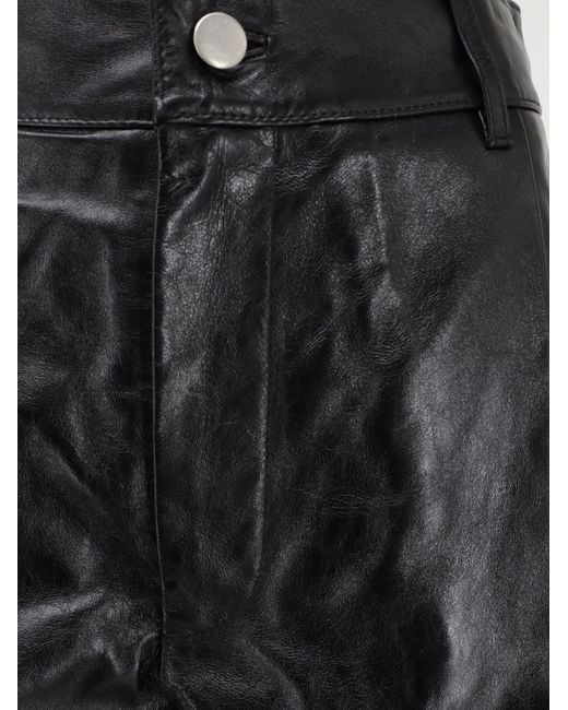 Soeur Black Julien Leather Trousers