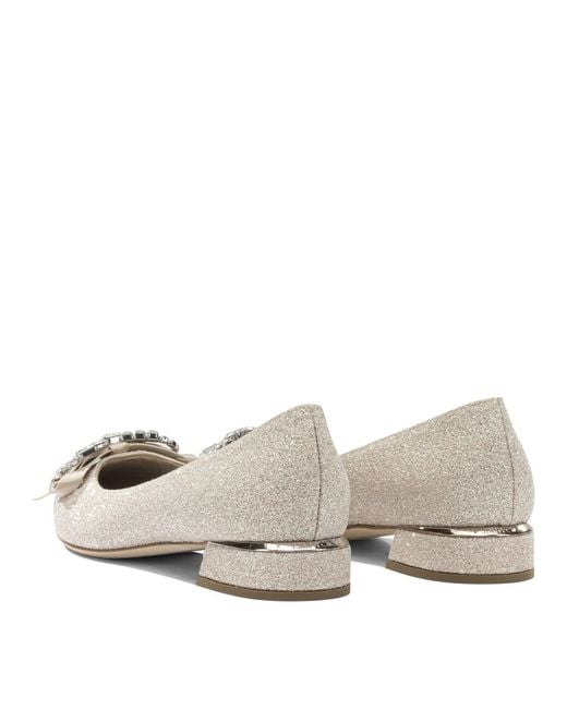 Jimmy Choo Metallic "Auria 25 Mm" Pump
