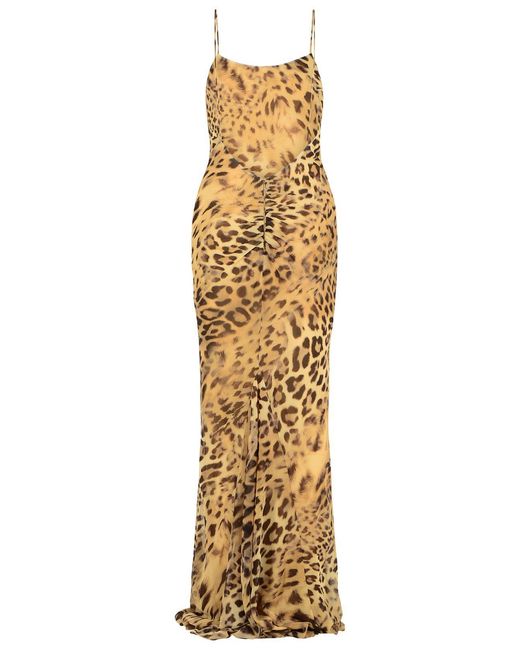ANDAMANE Metallic Polyester Dress