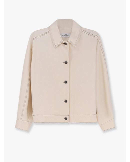 Max Mara Natural Mxpnettare Jersey Jacket