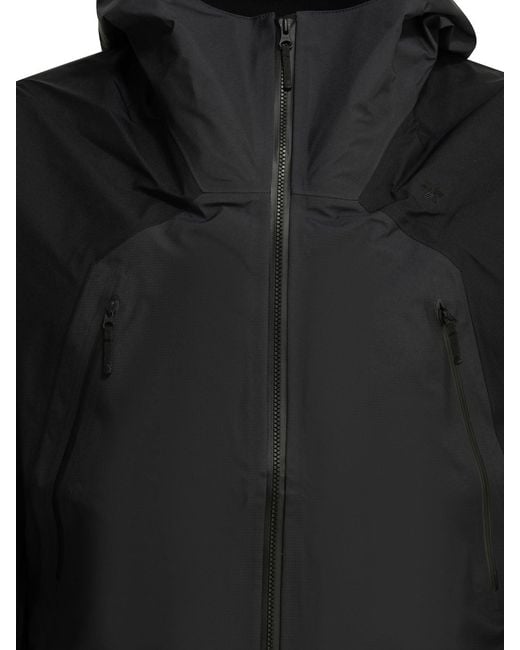 Goldwin Black "Gore-Tex 3L" Raincoat for men