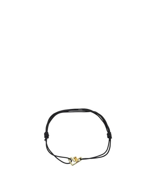 Aliita Metallic "Letra F" Bracelet