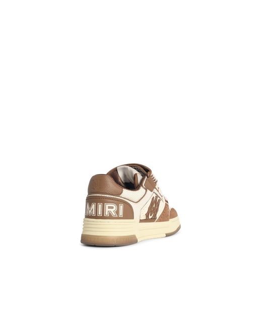 Amiri Metallic 'Ma Skyline' Leather Sneakers for men