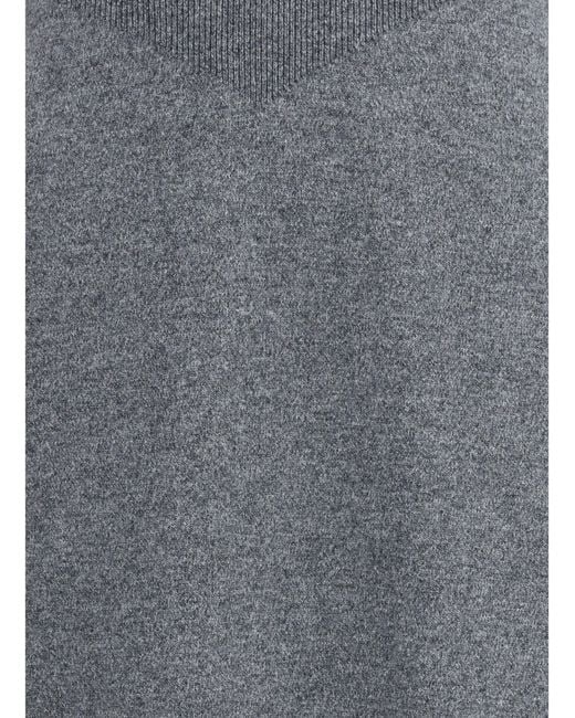Givenchy Gray Open Back Long Dress