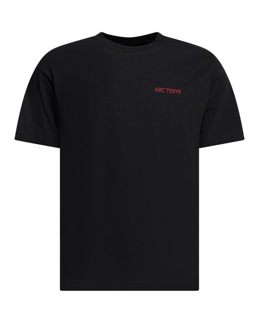 Arc'teryx Black Kragg Sl Crewneck T-Shirt for men