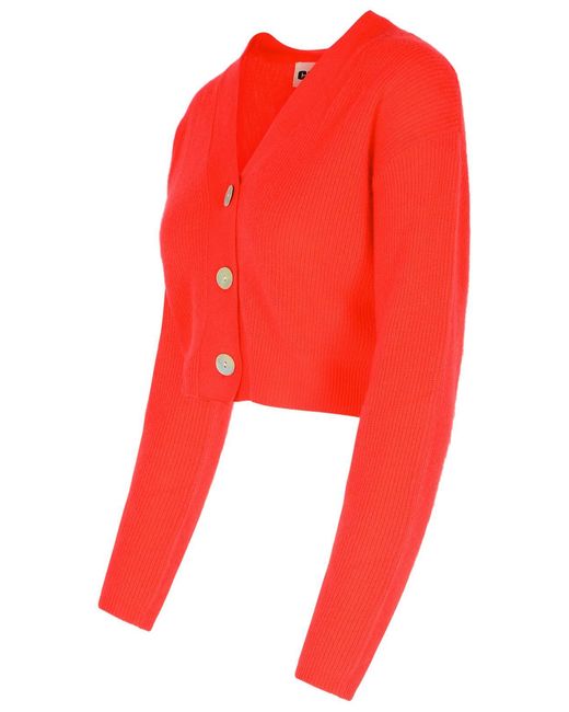Colorush Red Koa Cashmere Cardigan