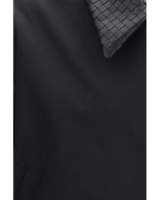 Bottega Veneta Blue Padded Technical Nylon Jacket Double for men