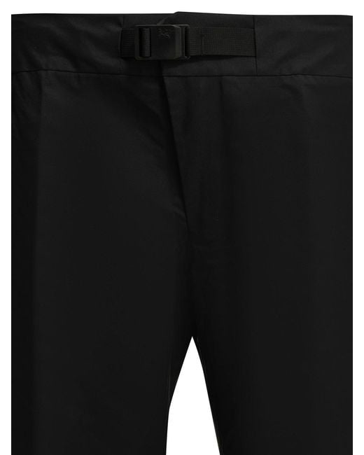 Arc'teryx Black Fissile Insulated Technical Pants for men