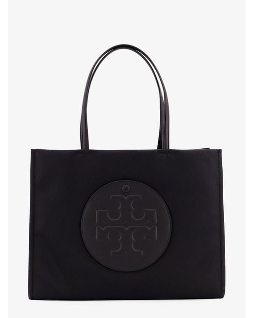Tory Burch Black Ella Nylon Shoulder Bag