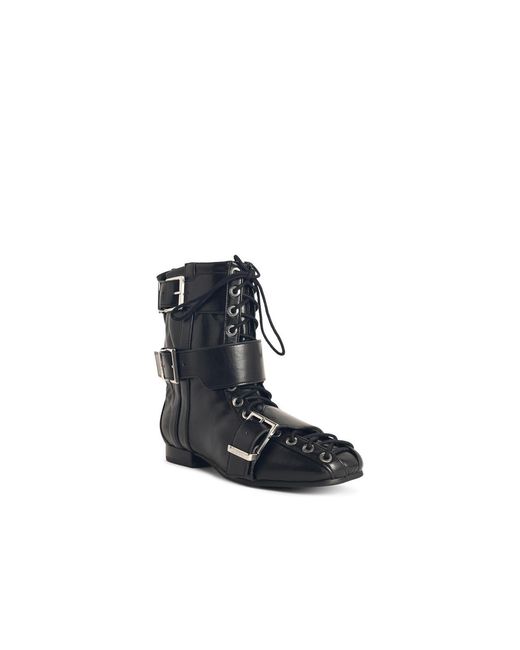 Ganni White Synthetic Boots