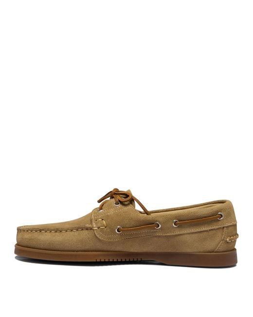 Paraboot Brown "Barth Marine" Lace-Up Loafers for men