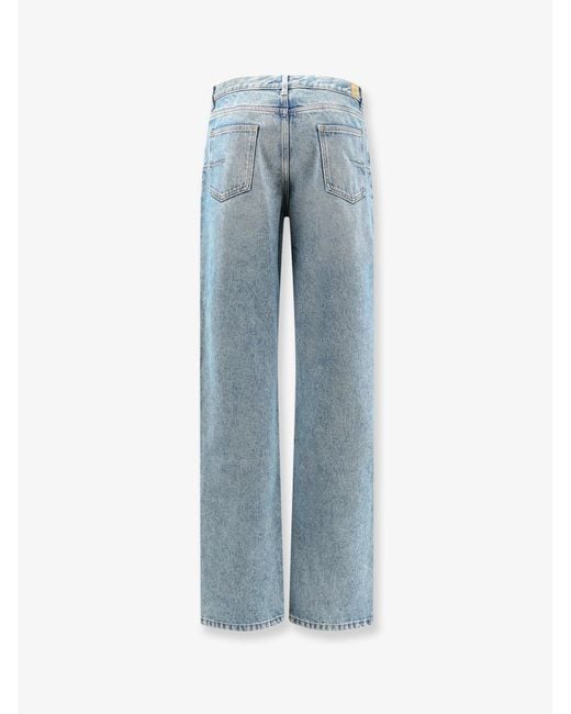 Dior Blue Dior Regular Cotton Jeans for men