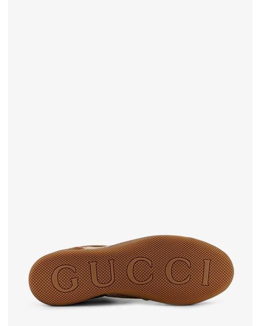 Gucci Brown Shift" Sneakers for men