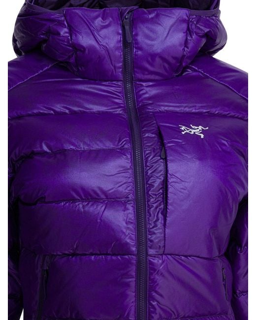 Arc'teryx Purple "Cerium Sv" Down Jacket