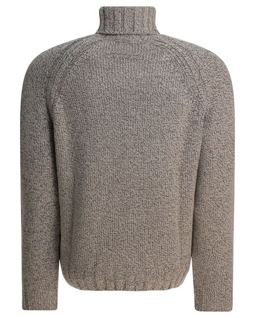 Zegna Gray Knitwear for men