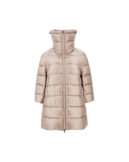 Herno Natural Ultralight Nylon 'Cleofe' Down Hacket