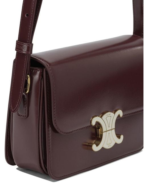 Céline Purple Crossbody Bags