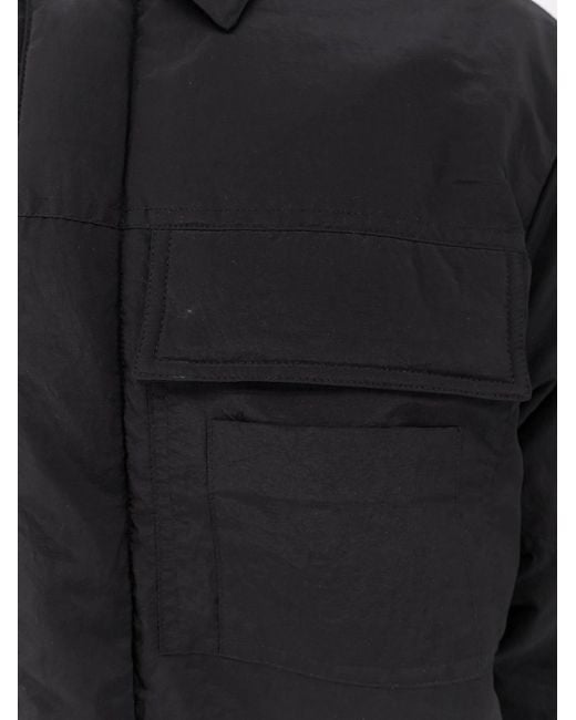 Oamc Peacemaker Blue Nylon Jacket for men