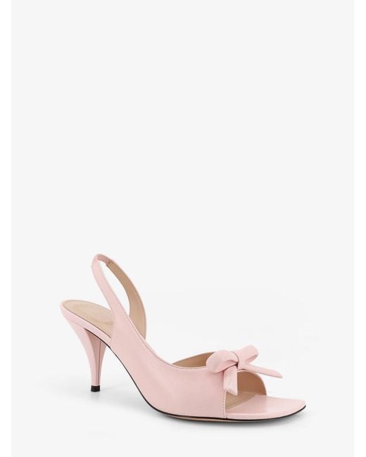 Dior Pink Dior Dior Bow Leather Sandals